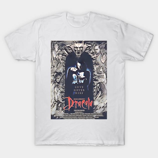 Dracula T-Shirt by BackAlly Horror